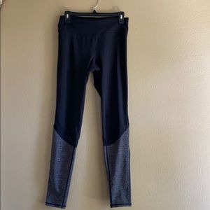 Black and grey workout pants